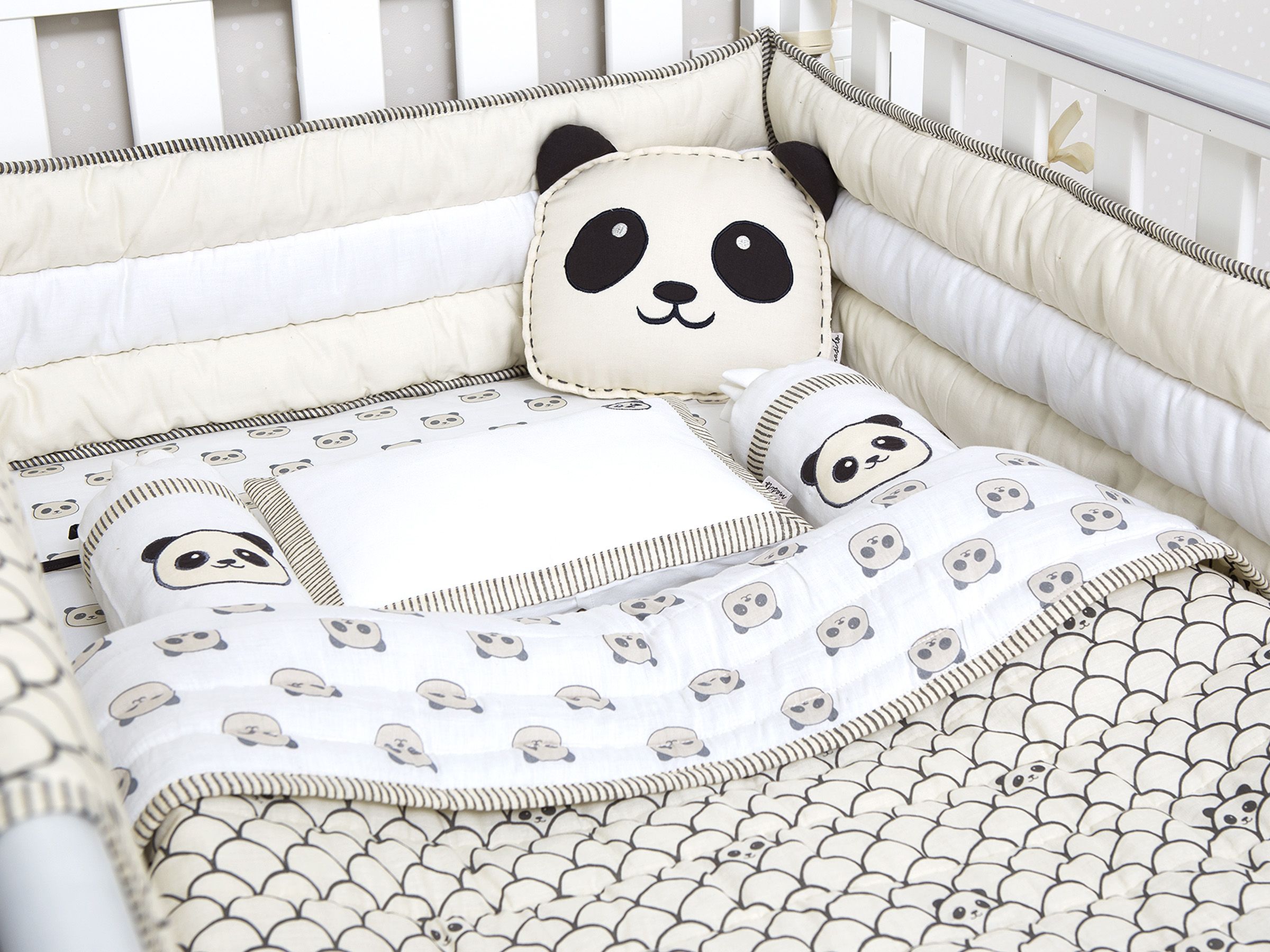 baby cot bed sheet set